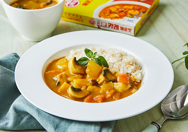 매콤한 버섯카레