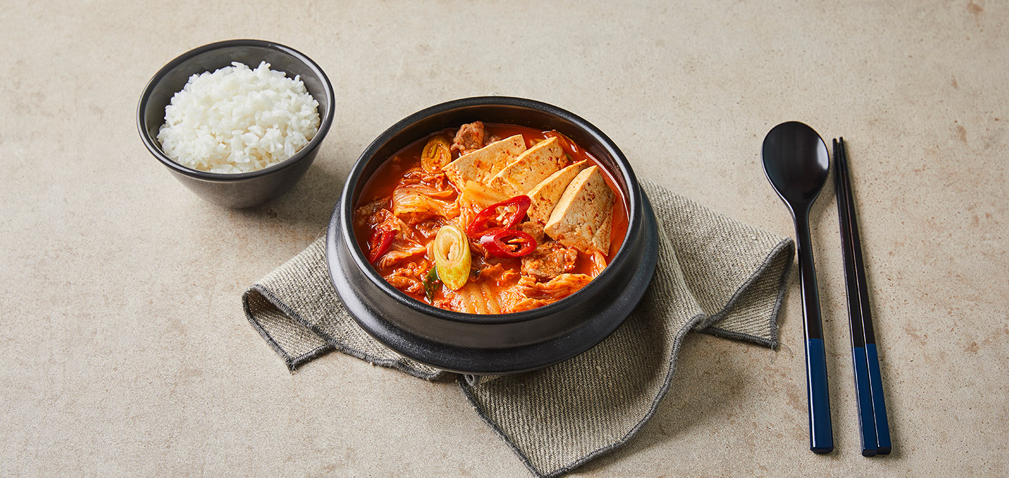 사골 김치찌개