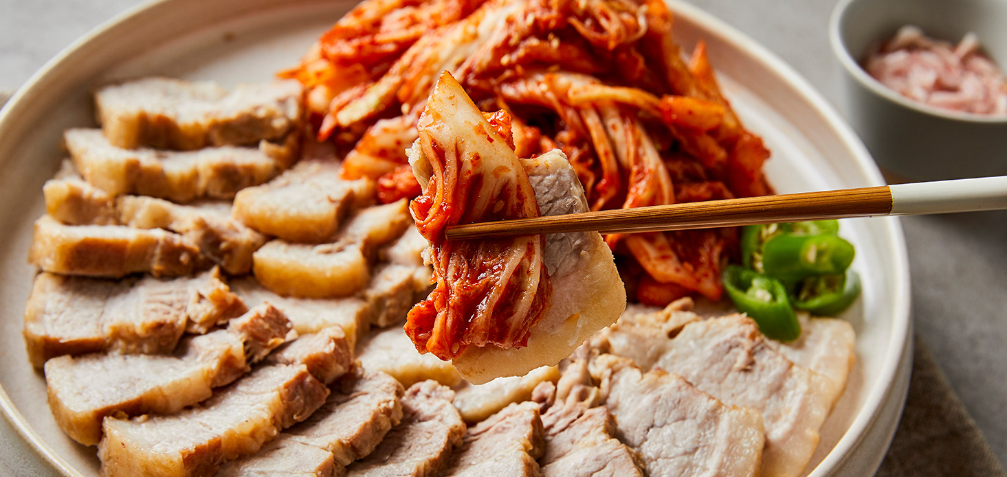 간편 겉절이보쌈